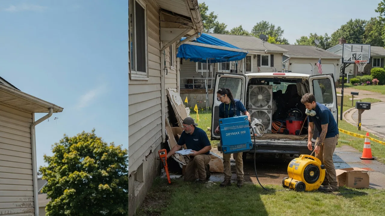Ceiling Leak Cleanup in Peace Valley, MO near me